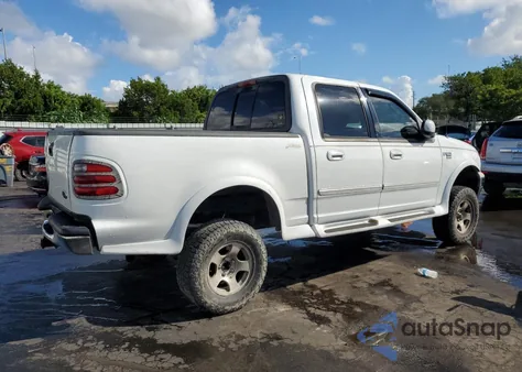 2003 Ford F150 Supercrew из США, поврежденный, VIN 1FTRW07L43KB92053